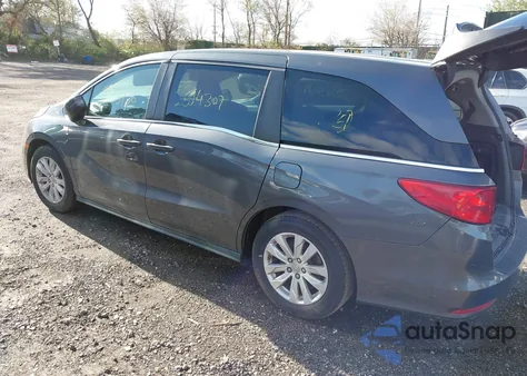 2019 Honda Odyssey Lx from USA, damaged, VIN 5FNRL6H24KB102011